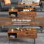 Table basse à plateau relevable Irfaan -1984217762
