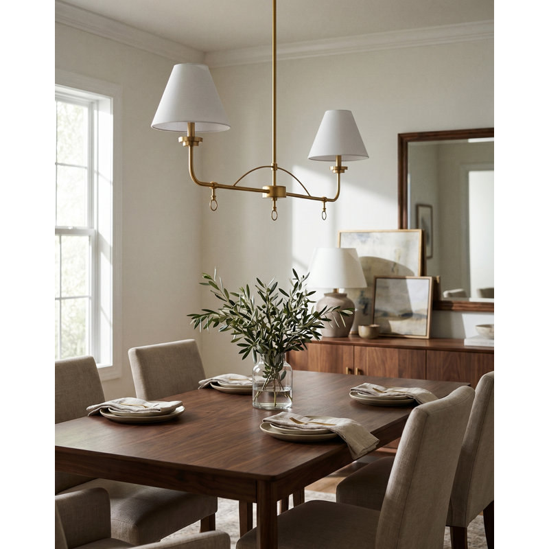 Luminaire suspendu The Channy, Laiton