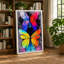 Geometric Butterflies Modern - Print-136740461-136740457