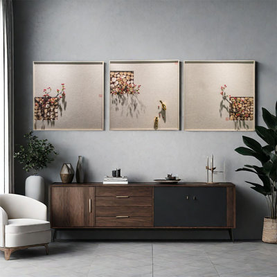 Square new Chinese-style decor