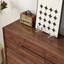 Commode d'appoint simple en noyer noir