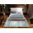 Washable Non-Slip Area Rug - Teal / Ivory Geometric Area Rug for Living Room, Bedroom, Dining Room, and Kitchen-877577783