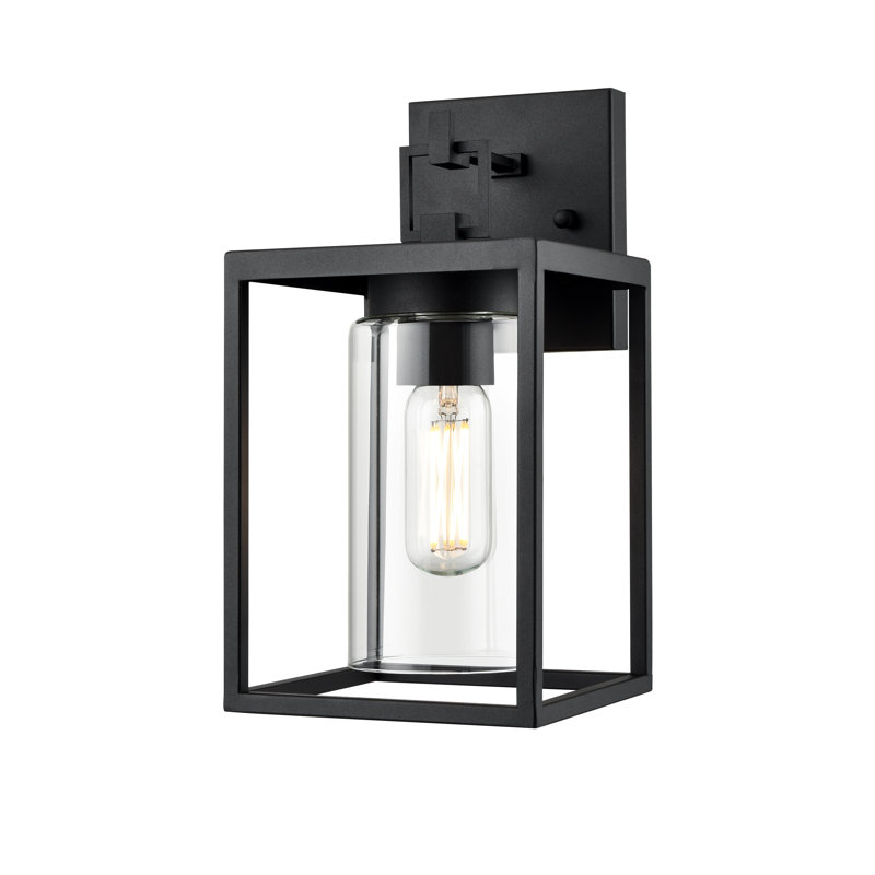 Decollete 1 Light Outdoor Wall Sconce, 12.5" H x 6.5" W x 7.5" D