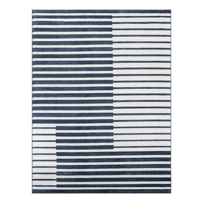 Ivy Bronx Namsen Nathanyl Rug Blue
