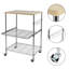 33.46'' H x 24.02'' W Utility Cart with Wheels