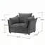 Fauteuil d'appoint simple en chenille