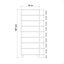 16 Pair Shoe Storage Cabinet