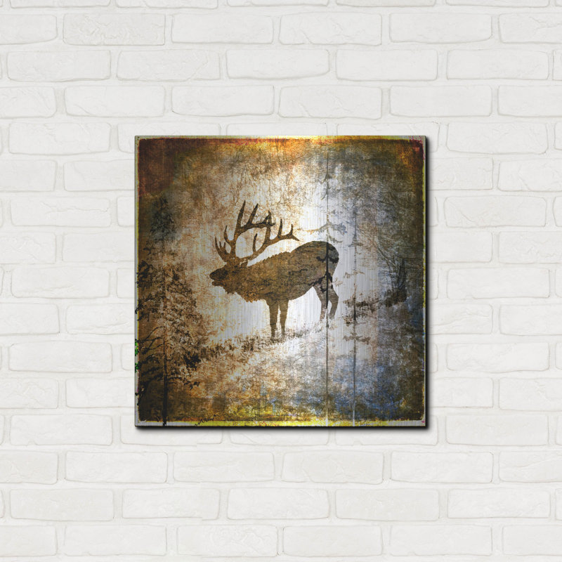 "High Country Elk" par Lightbox Journal sur, H 24 po x l 24 po
