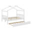 Lit en bois avec couchette-589625167