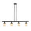 Luminaire suspendu linéaire pour îlot de cuisine 4 lumières Chaplin-29566835-29566836-29566841