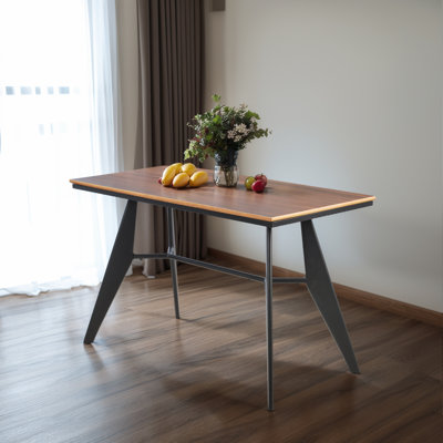 Table de bistro en acier Plywood Premium