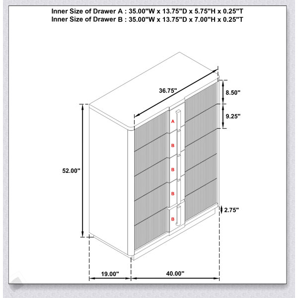 Dimensions du produit