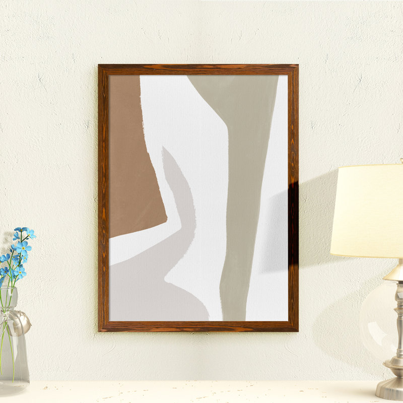 « format folâtre i » par paul cezanne-reproduction d’art sur image, H 28 po x l 38 po x 1,25 po, Toile avec cadre érable