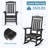 3-Piece Rocking Chair Set With Coffee Table-1088183633