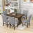 Linnett 6 - Person Extendable Dining Set