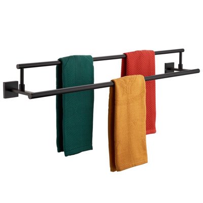 Porte-serviettes mural double 36 po