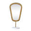 Micah Novelty Metal, Marble Mirror-546014506