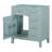 Anoki 29.51'' Single Bathroom Vanity with Solid + Manufactured Wood Top-1178570618