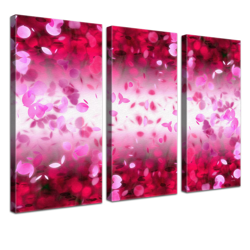 3 Piece Print on Canvas, 100cm H x 150cm W x 2cm D