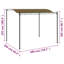 Ludivine Sunshade Awning 3x2,4 m Taupe
