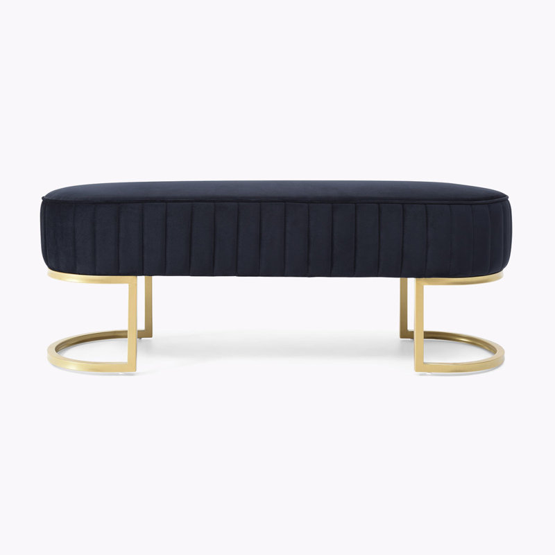 Storage Bedroom Bench, Black 1