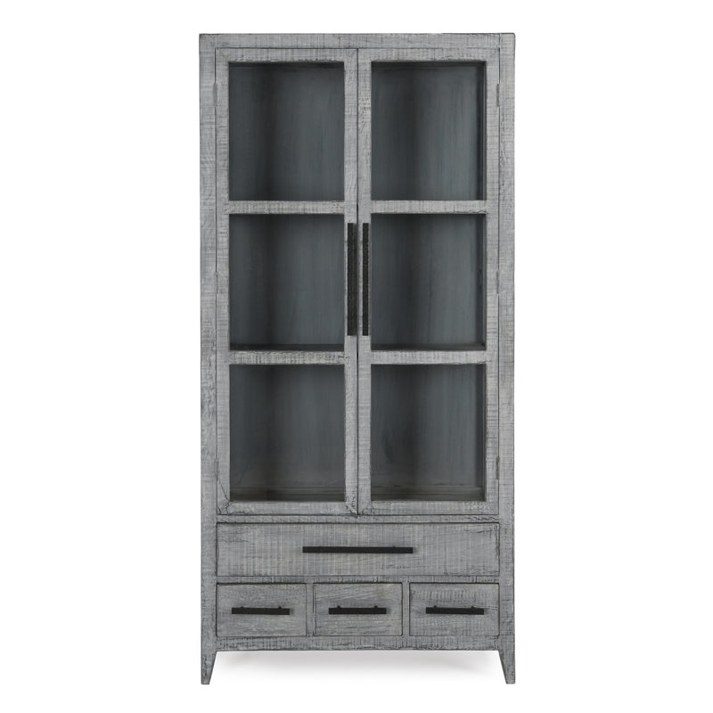 Simon Tall Cabinet By Classic Home, Antique Blue