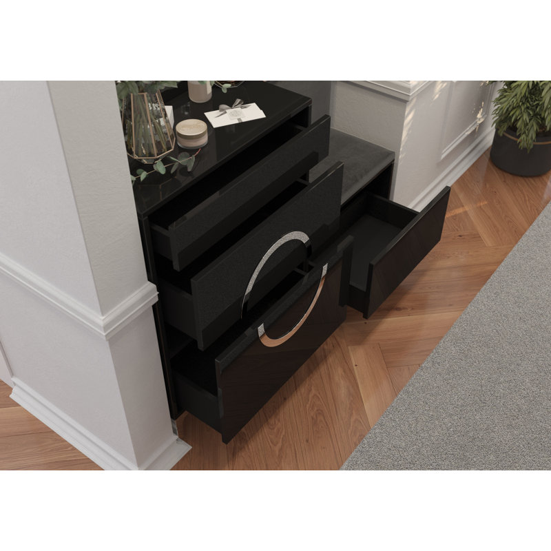 130.2cm W 3 - Drawer Chest of Drawers