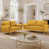 Mustard yellow Polyester