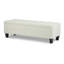 Banc repose-pieds avec rangement