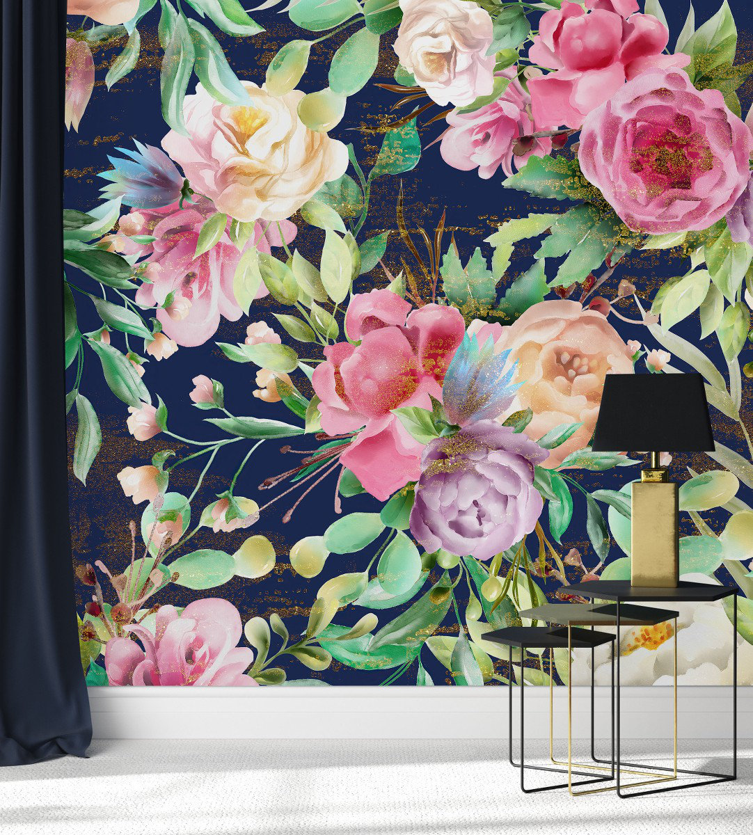 Red Barrel Studio Kenaria Floral Wallpaper - Wayfair Canada