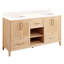 Burfield 61" Double Bathroom Vanity Set with Rectangular Undermount Sink-1848295457-1846112295-1848295470