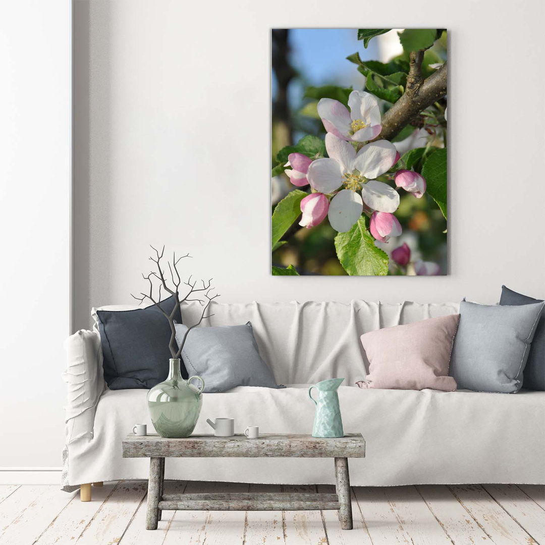 Cherry Blossoms - Wrapped Canvas Print