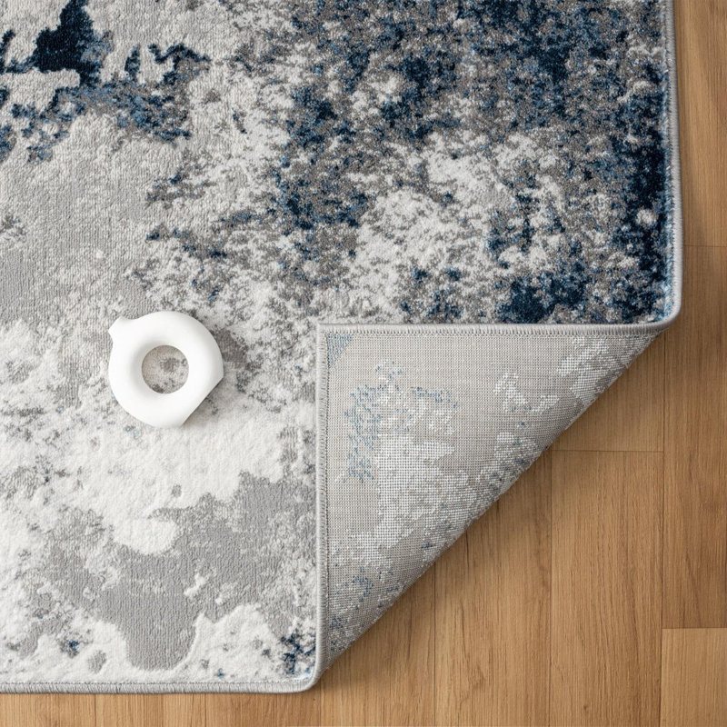 Tahany Abstract Indoor Rug, Rectangle 7'9" x 10'