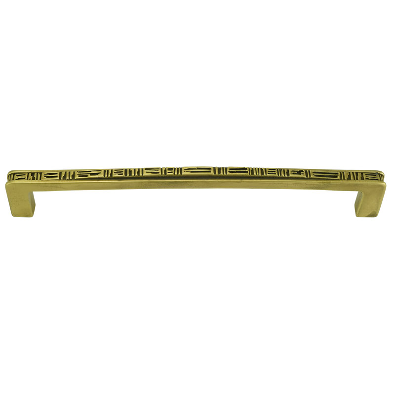 AMSTERDAM PULL IN PLATE, Brushed Brass, 8"