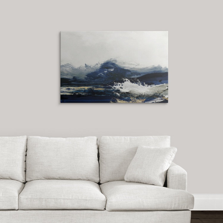 «Water» Byler, reproduction d'art, H 32 po x l 48 po x p 1,5 po, Toile