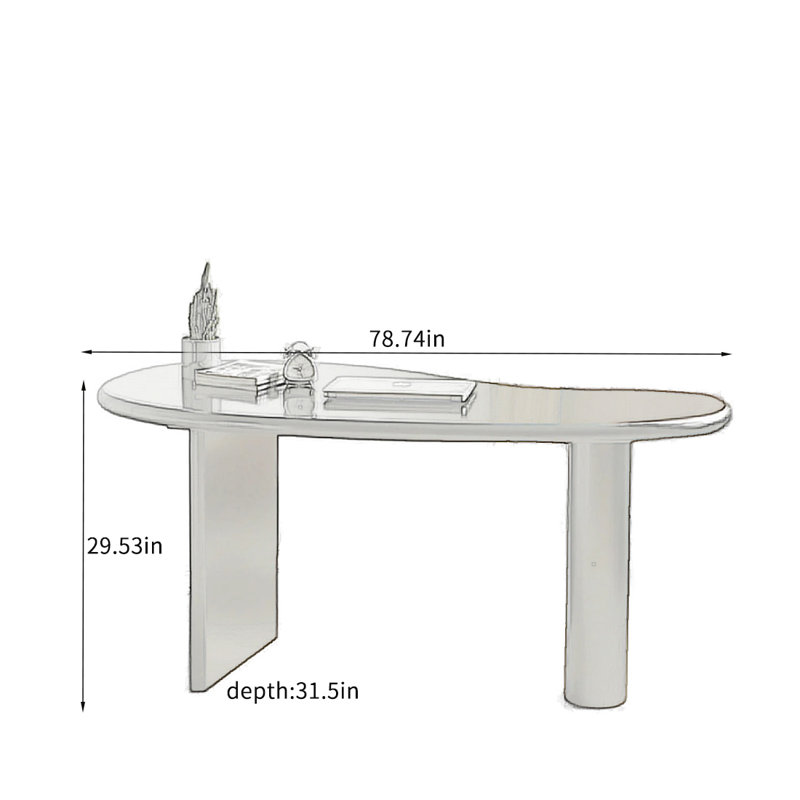 Nyaomi, 29.53"H x 78.74"L x 31.5"W