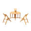 Surfliner Outdoor Teak Dining Set-1569979921