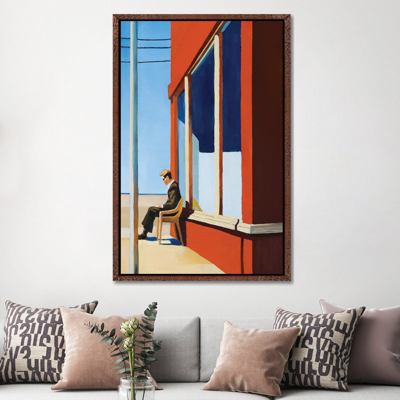 Nowhere Man by Pretty Painter - Gallery-Wrapped Canvas Giclée on Canvas, Classic Wood Floater Frame, 152.5 cm H x 101.5 cm W