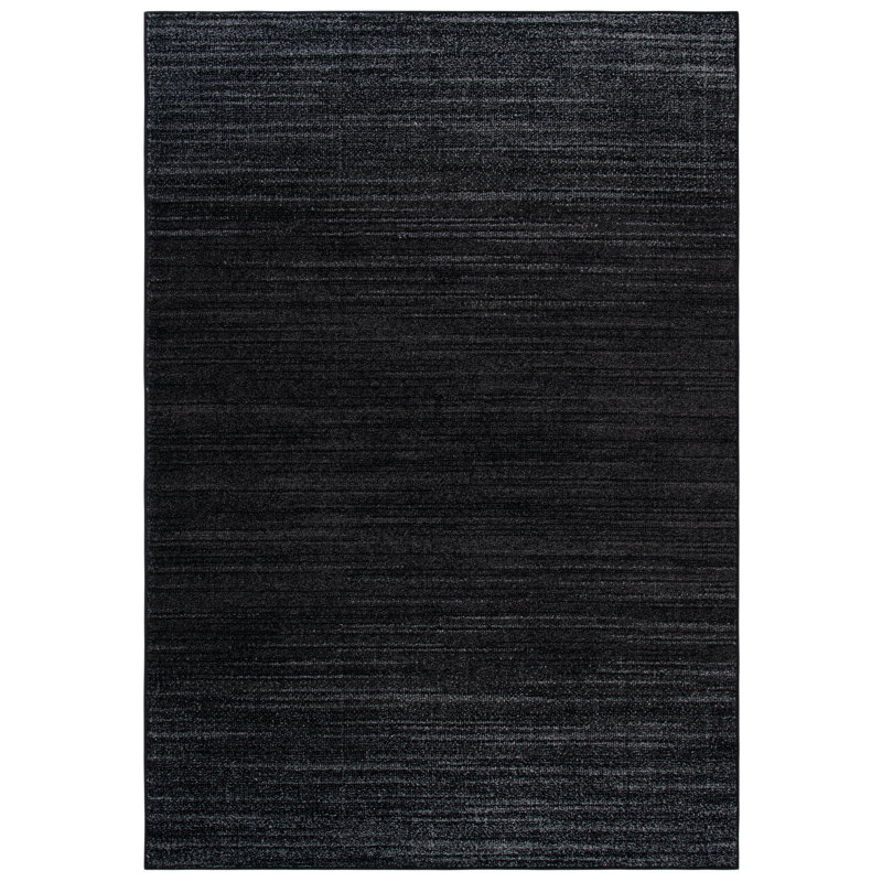 Adirondak Black/Ivory Area Rug, Rectangle 91 x 152cm