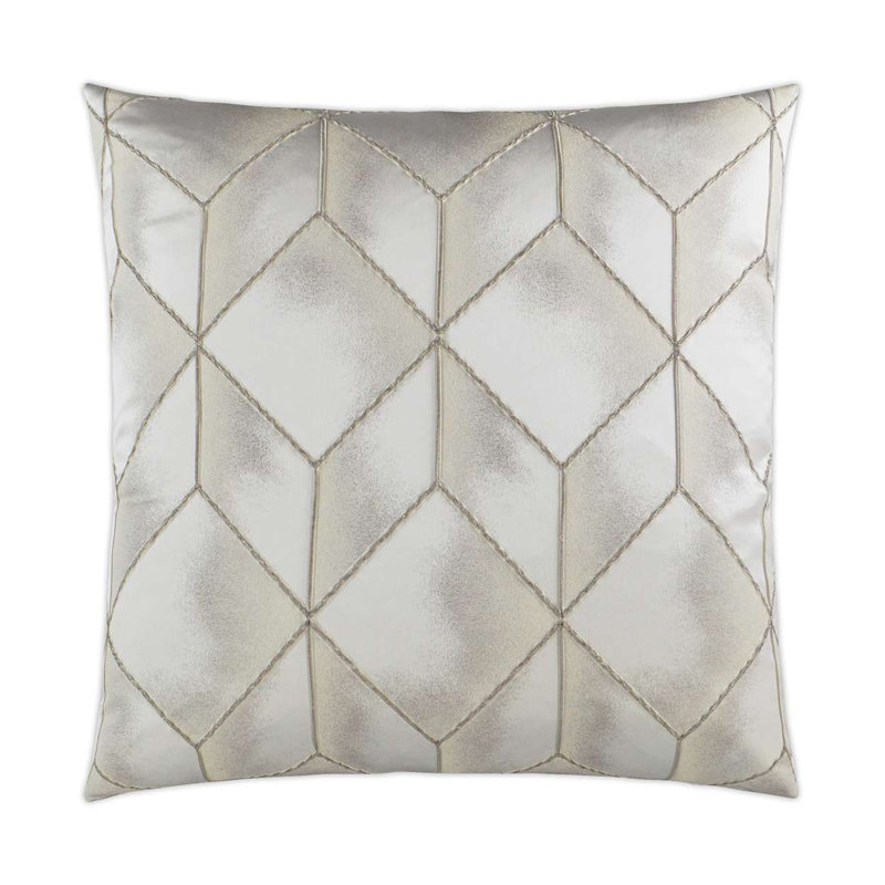 Social Call Pillow Cover & Insert, Platinum, Square 22"