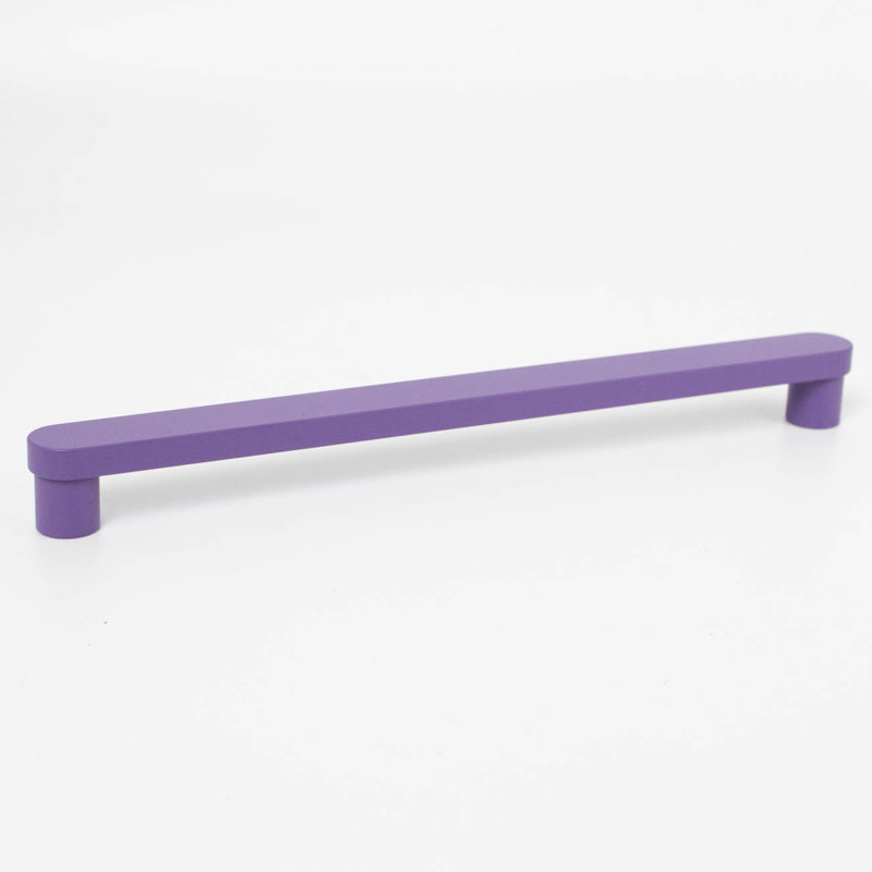 ROUS Hardware - Poignée d'armoire Mid-Century moderne, 3,25 po, royal (mauve), 3.25", Royal (mauve)