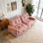77‘’  Multifunctional 2-In-1 Sofa Bed, Pink-1775613095