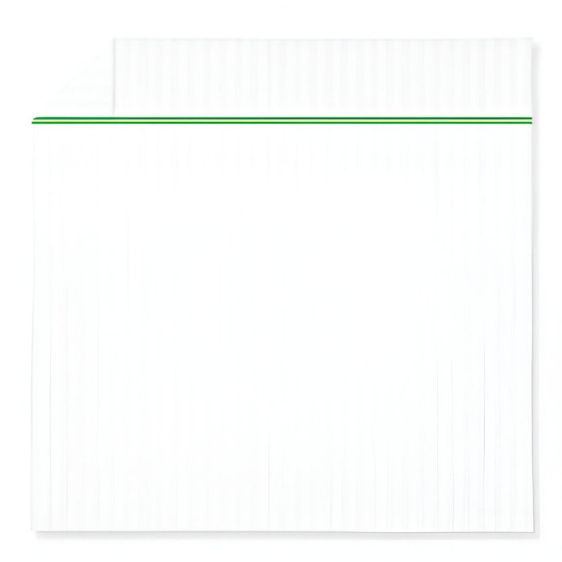 400TC Double Embroidery Sateen Stripe Cotton 4 Piece Sheet Set Fitted Sheet Fits Upto 16" Deep Pocket, Green/White