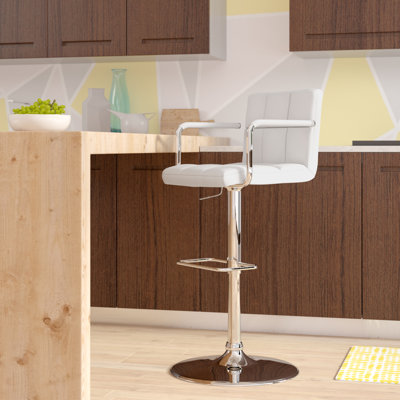 BillyRay Swivel Adjustable Height Bar Stool