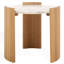 Table d'appoint Kynisha Travertine