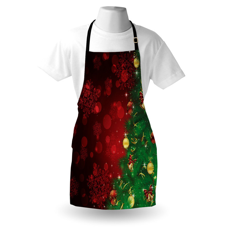 No Pattern Bib Apron