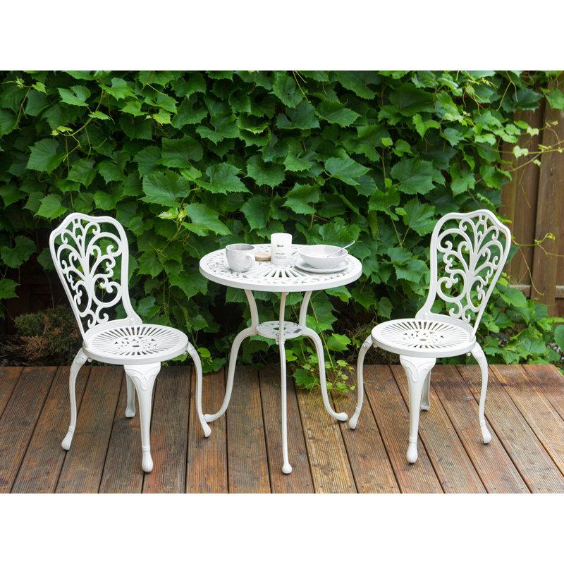 Hessler Wicker 2 - Person Garden Lounge Set