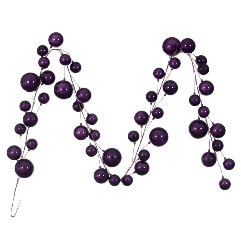 Guirlande 10 pi Vickerman, Prune