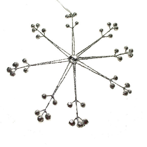 25cm Metal Holiday Shaped Ornament