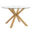 Charlie Metal Base Dining Table